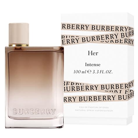 burberry her or intense|Burberry Her intense notes.